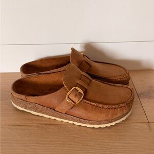 Birkenstock Women's Buckley Shoes 'Cognac' | US 8, EU 39